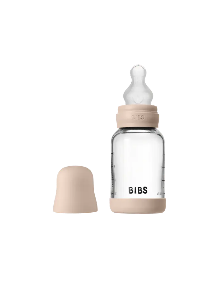 bibs-bibs-glass-baby-bottle-round-siliconen-1-pack-120-ml-slow-flow-blush-935977.webp