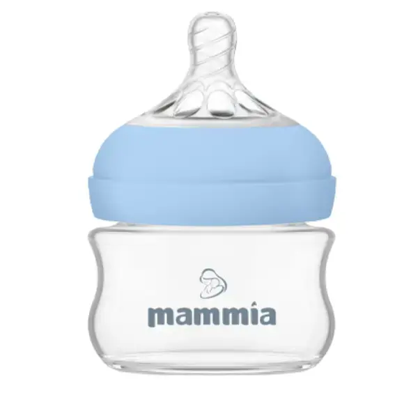 Mammia-Biberon-Natural-Feeling-90ml-Bleu-1-bebemaman.webp
