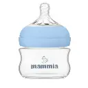 Mammia-Biberon-Natural-Feeling-90ml-Bleu-1-bebemaman.webp