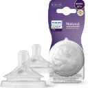 Phillips Avent - Lot de 2 tétines 3m+ Natural Response 3 Débit 