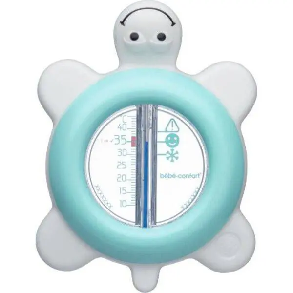 BEBE CONFORT THERMOMETRE DE BAIN TORTUE – vert eau