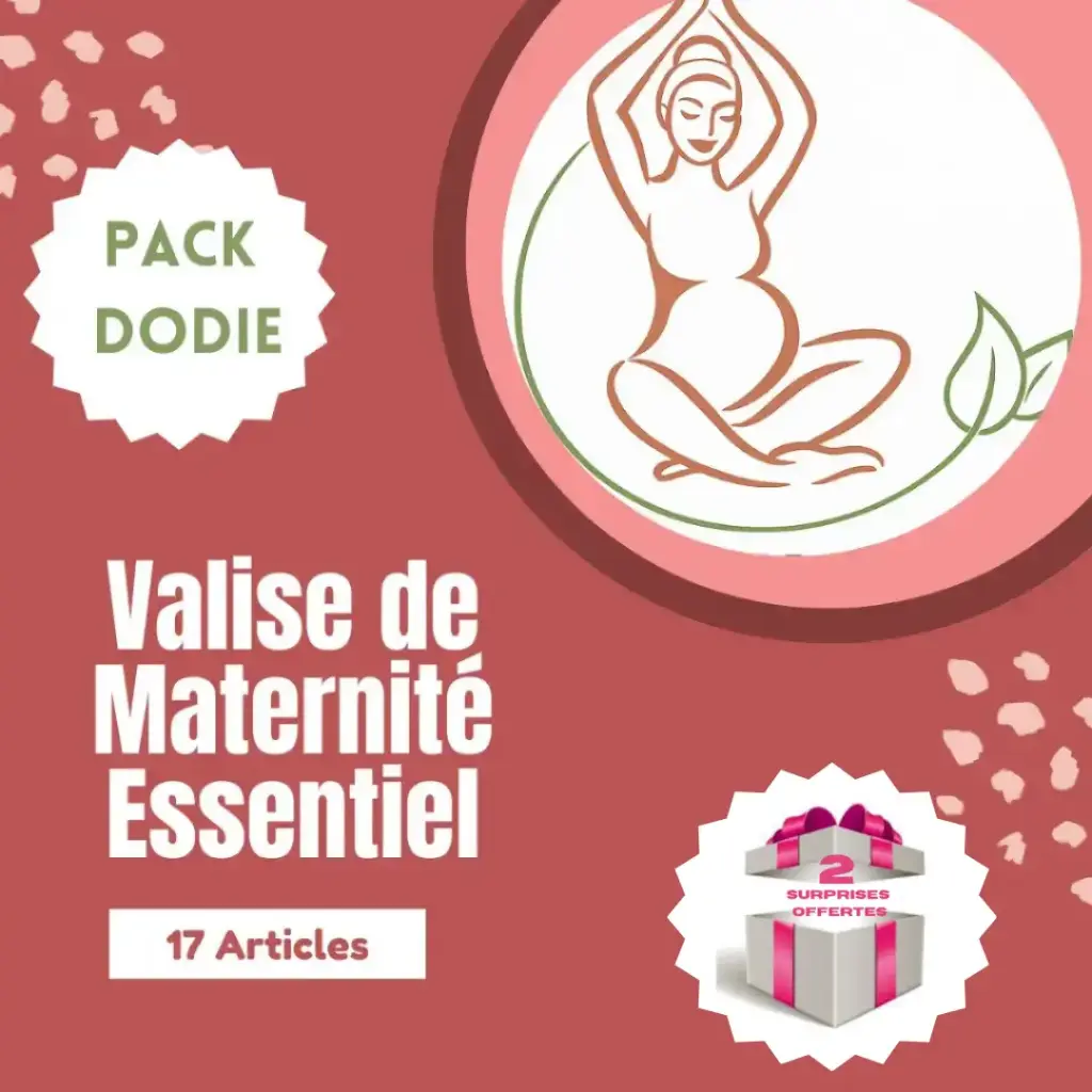 Valise de maternité Essentiel Pack Dodie 17 Articles