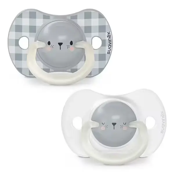 سوافينيكس، مجموعة من لهايتين فسفوريتين (0-6 أشهر) لهاية متماثلة، أزرق