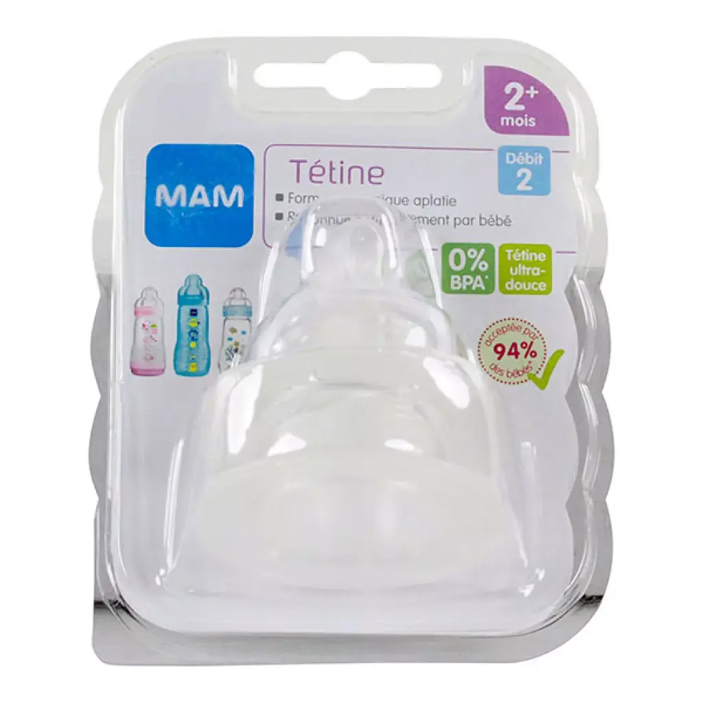 MAM Tetine 2mois débit