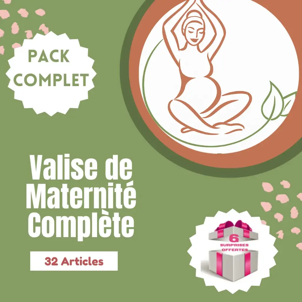 Valise de Maternité Complète 32 Articles  