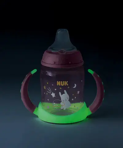 كوب التدريب الليلي فيرست تشويس من نوك، 150 مل، وردي، للأعمار من 6 إلى 18 شهرًا