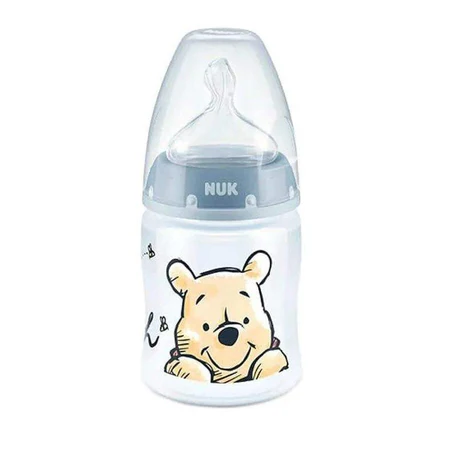 NUK First Choice + 0-6 mois - Winnie l'Ourson Bleu150 ml