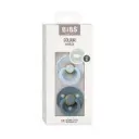 Bibs Lot de 2 Sucettes Symétrique Taille 1 (0-6m)