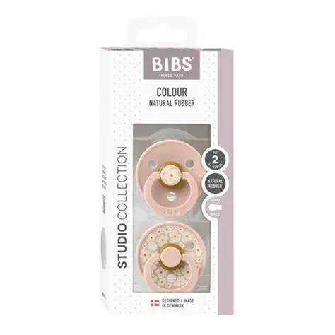Bibs Lot de 2 Sucettes Rondes Taille 2 (6m+)