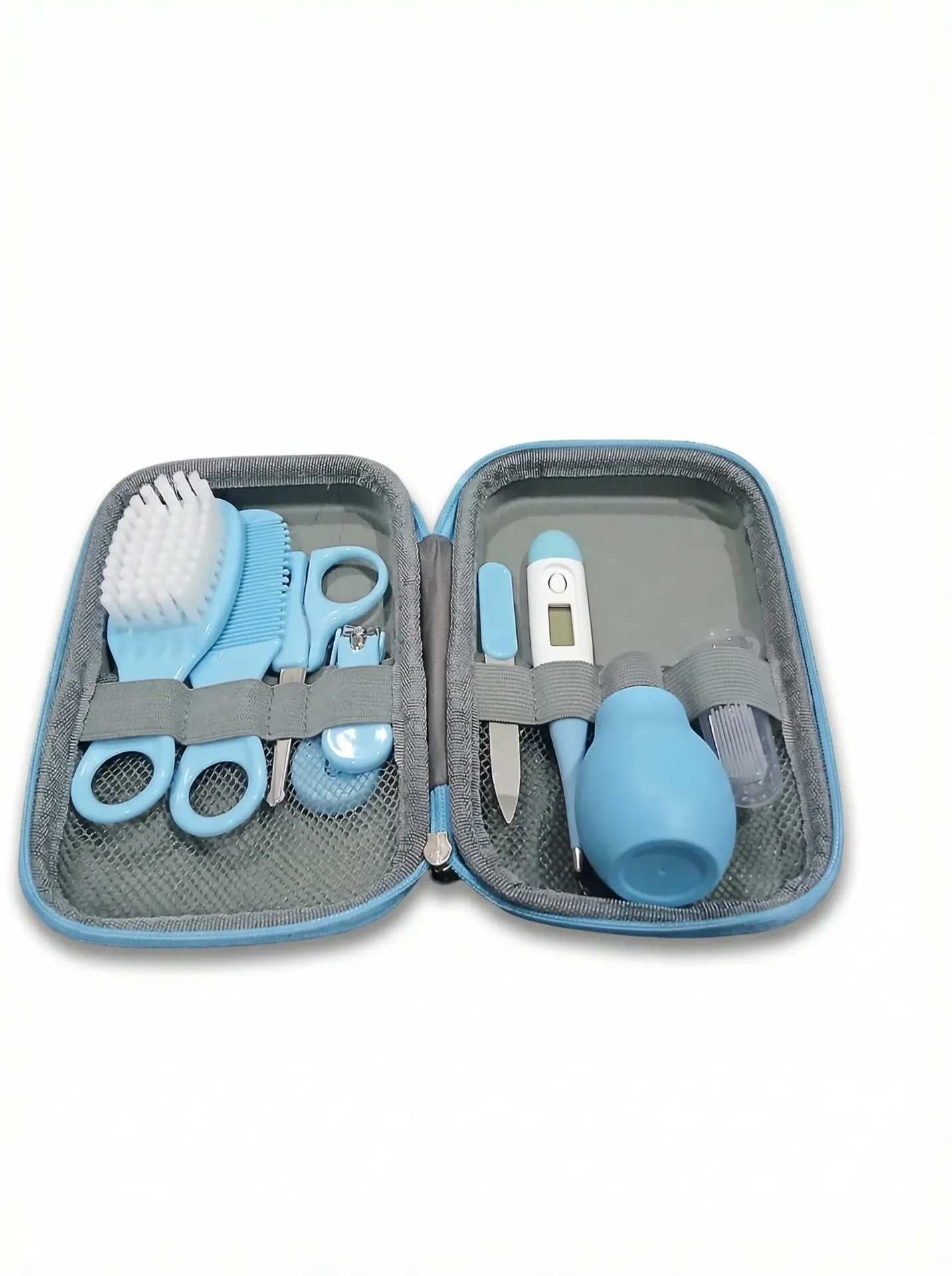 Trousse de soin pour bébé Bleu 8 pièces