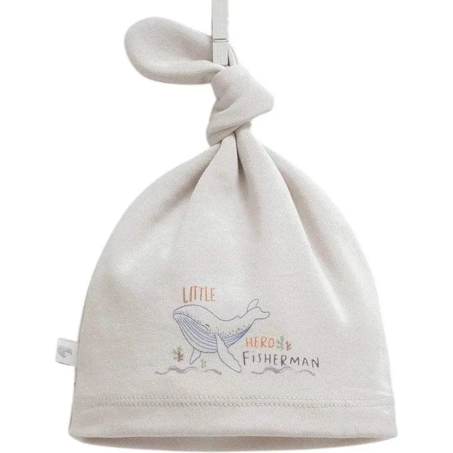 Caramell - Bonnet bébé gris 1-3mois