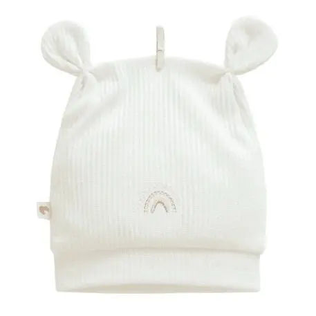 Caramell - Bonnet bébé gris Clair 3-6 mois