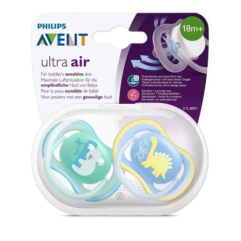 Sucette Avent  Ultra Air  +18 mois