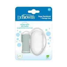 Dr. Brown’s Brosse À Dents En Silicone Avec Étui – Vert