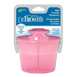 Dr. Brown’s Distributeur de lait en poudre Rose
