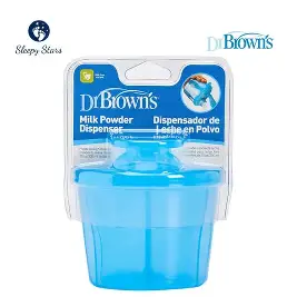 Dr. Brown’s Distributeur de lait en poudre Bleu