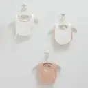 Lot de 3 Bavoirs | Caramell  Rose&Blanc