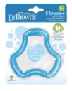 Dr. Brown's Anneau de dentition Flexees Friends Bleu 3M+  