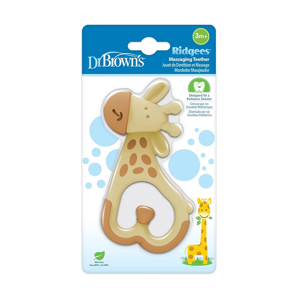 Dr. Brown's Anneau de dentition Apaisant Girafe 3M+ 
