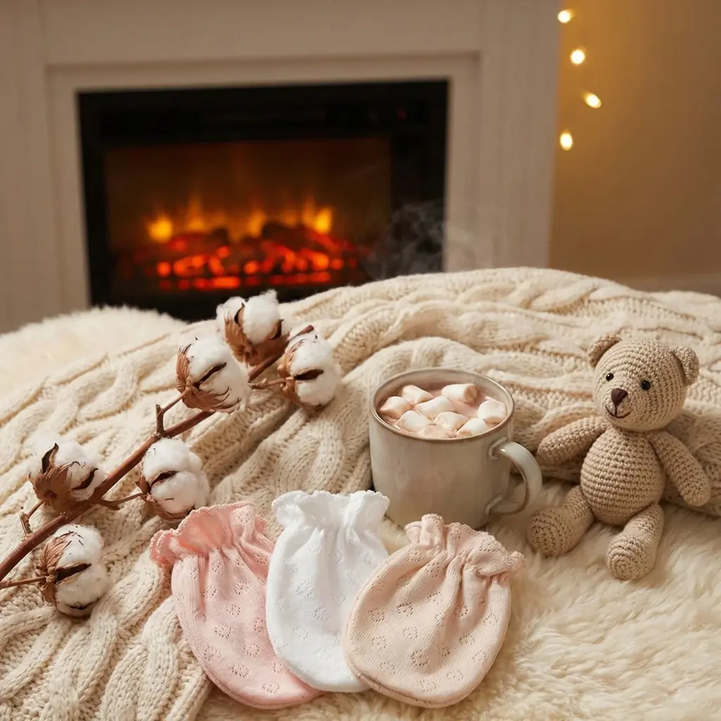 Lot de 3 Moufles Bébé | Caramell