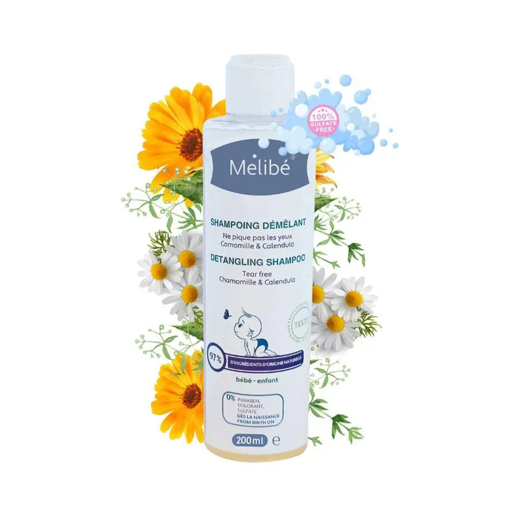Shampoing Démêlant Bébé & Enfant 200ml | Melibé