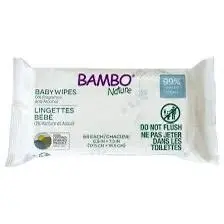 Lingettes Humides Bambo Nature -