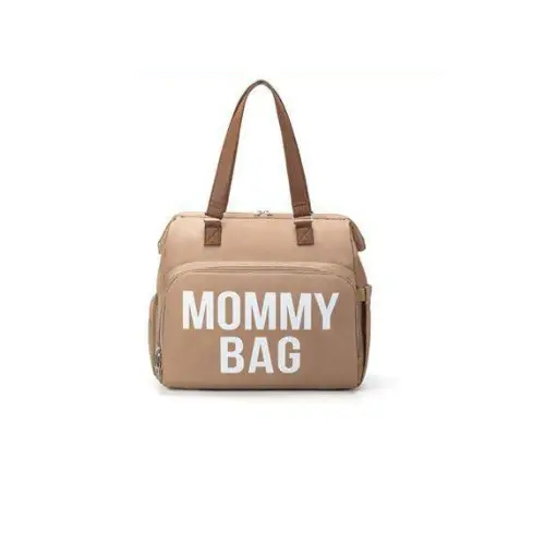 Sac de rangement pour Bébé grande capacité très pratique 14 poches | Mommy Bag Beige