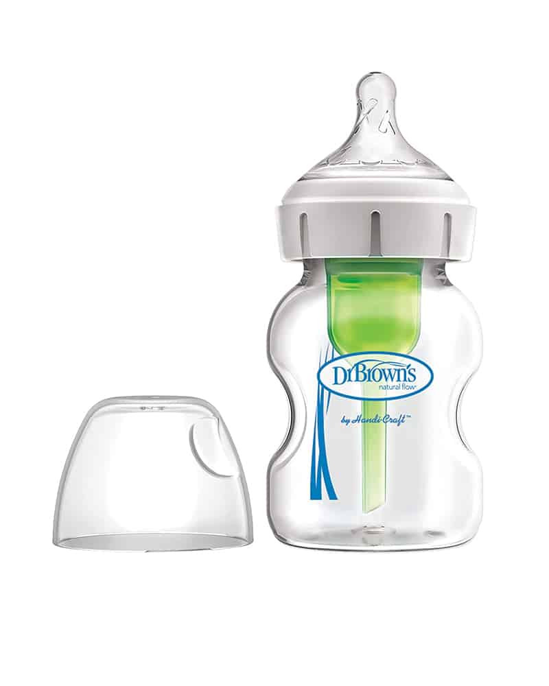 Dr. Brown’s Biberon anti-coliques Col Etroit  En Verre 150ml