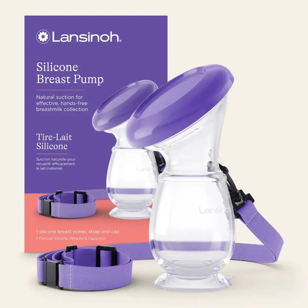 Tire-lait silicone / recueil lait - Lansinoh