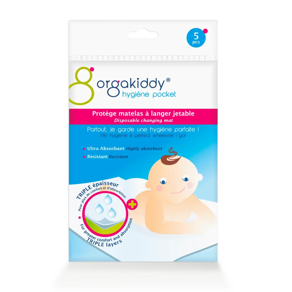 Protège matelas à langer jetable | Orgakiddy