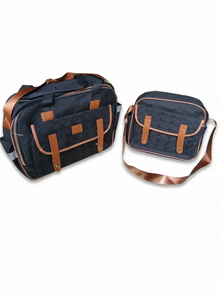 2 Sacs De Maternité Pour Bébé Noir Grand Model