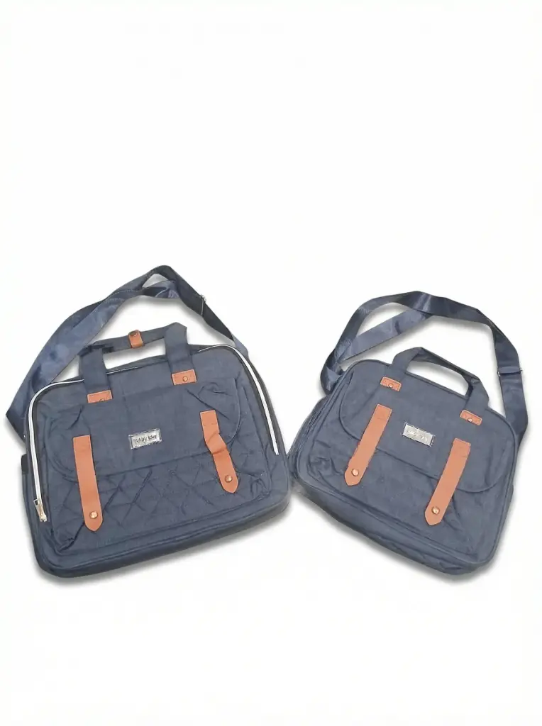 2 Sacs De Maternité Pour Bébé Gris model Moyen