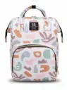 Sac à dos à langer multifonction avec poches biberons