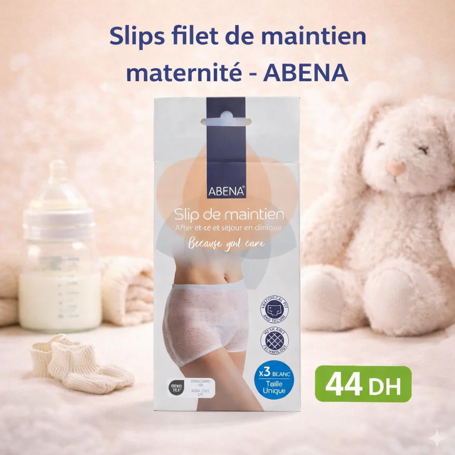 Slips filet de maintien maternité - ABENA  3 unités