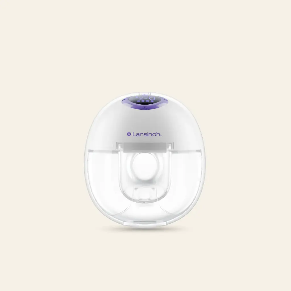 Tire-lait mains libres Simple Pompage – Compact, portable et confortable -Lansinoh