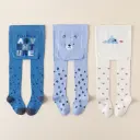 lot de 3 Collants pour Bébé, leggings Tendance & Confort de 1 à 2ans
