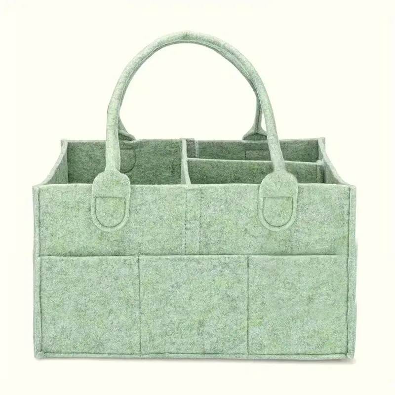 Sac organisateur pour bébé à compartiments multiples Vert