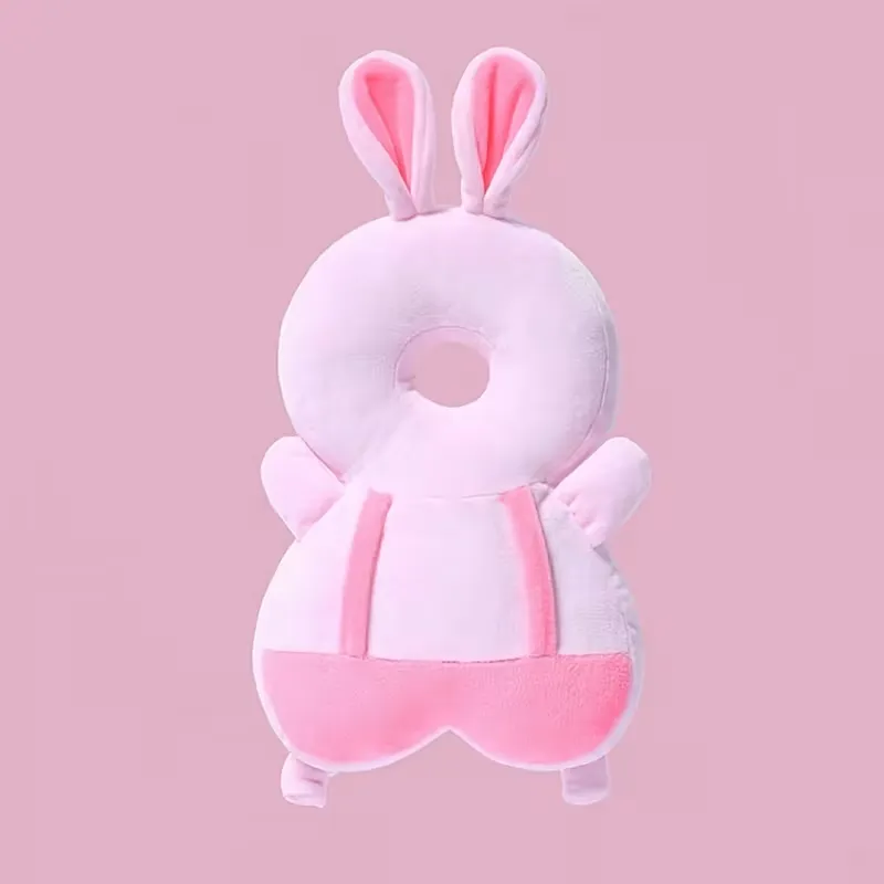 Protège Tête Coussin de Sécurité pour Bébé Rose