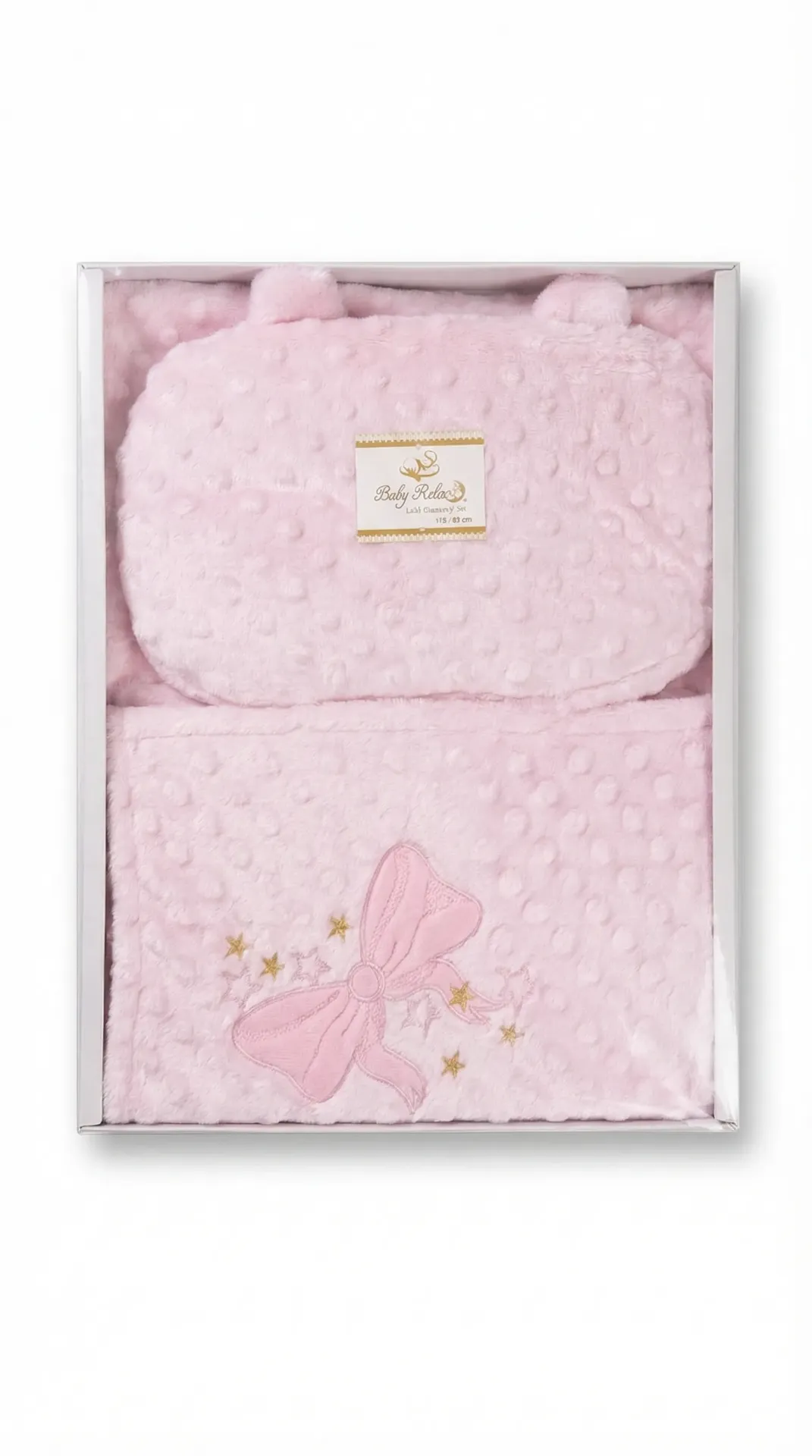 Couverture Pour bébé Avec Oreiller | Babyrelax Rose