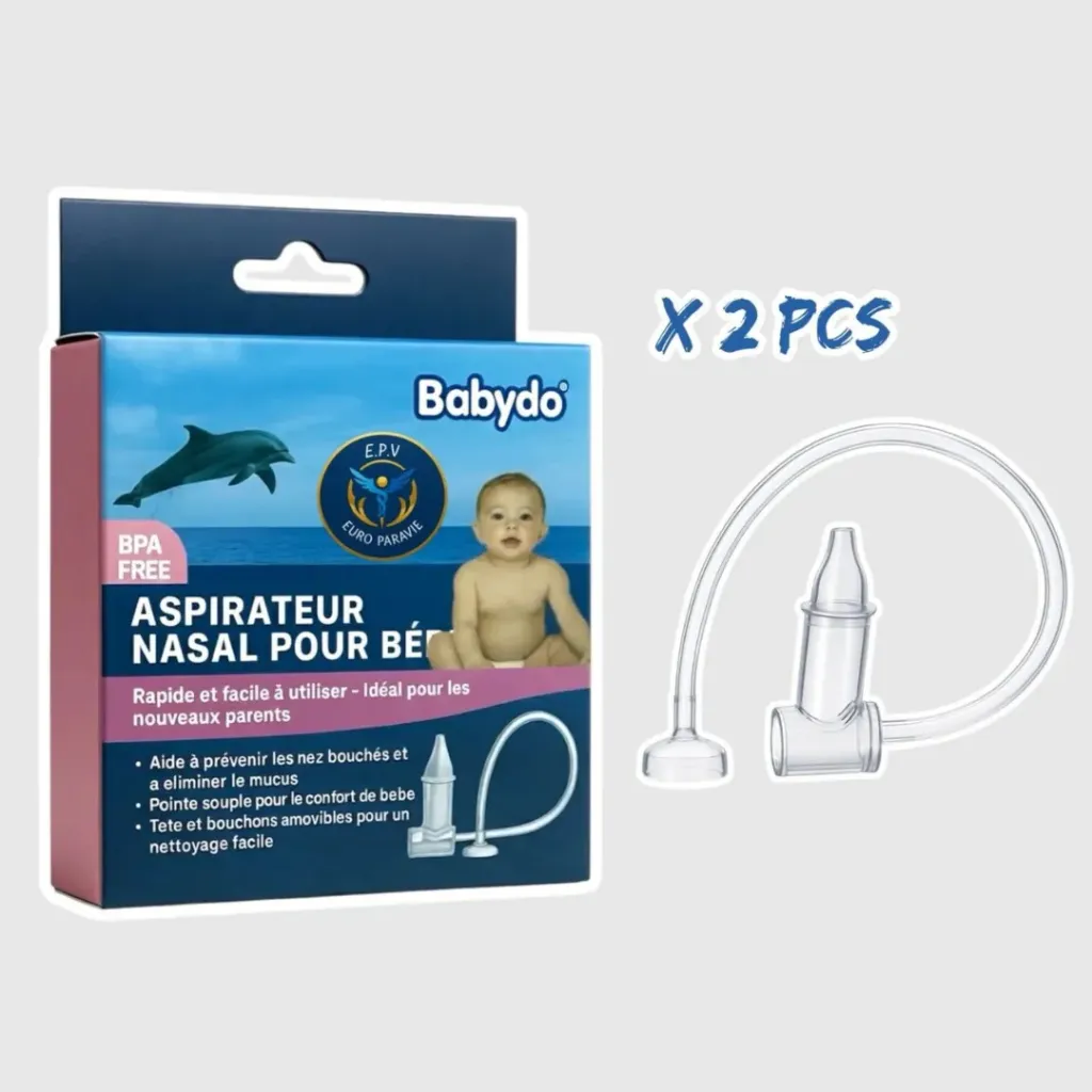 Mouche-bébé Manuel Babydo – Nettoyage du Nez de Bébé