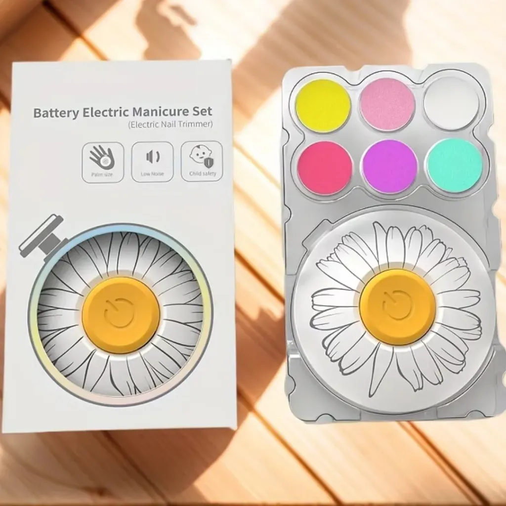 Lime Ongle électrique 6 en 1 pour Bébé, enfants tous âges et Adultes | Blanc