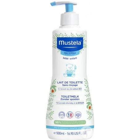 Mustela -  Lait de Toilette Sans Rinçage  500ml