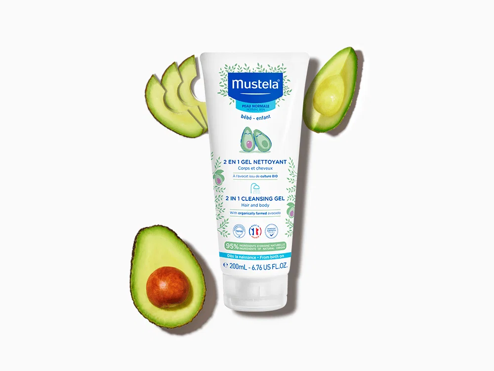 Mustela Gel Nettoyant 2 en 1 cheveux et corps 200ml