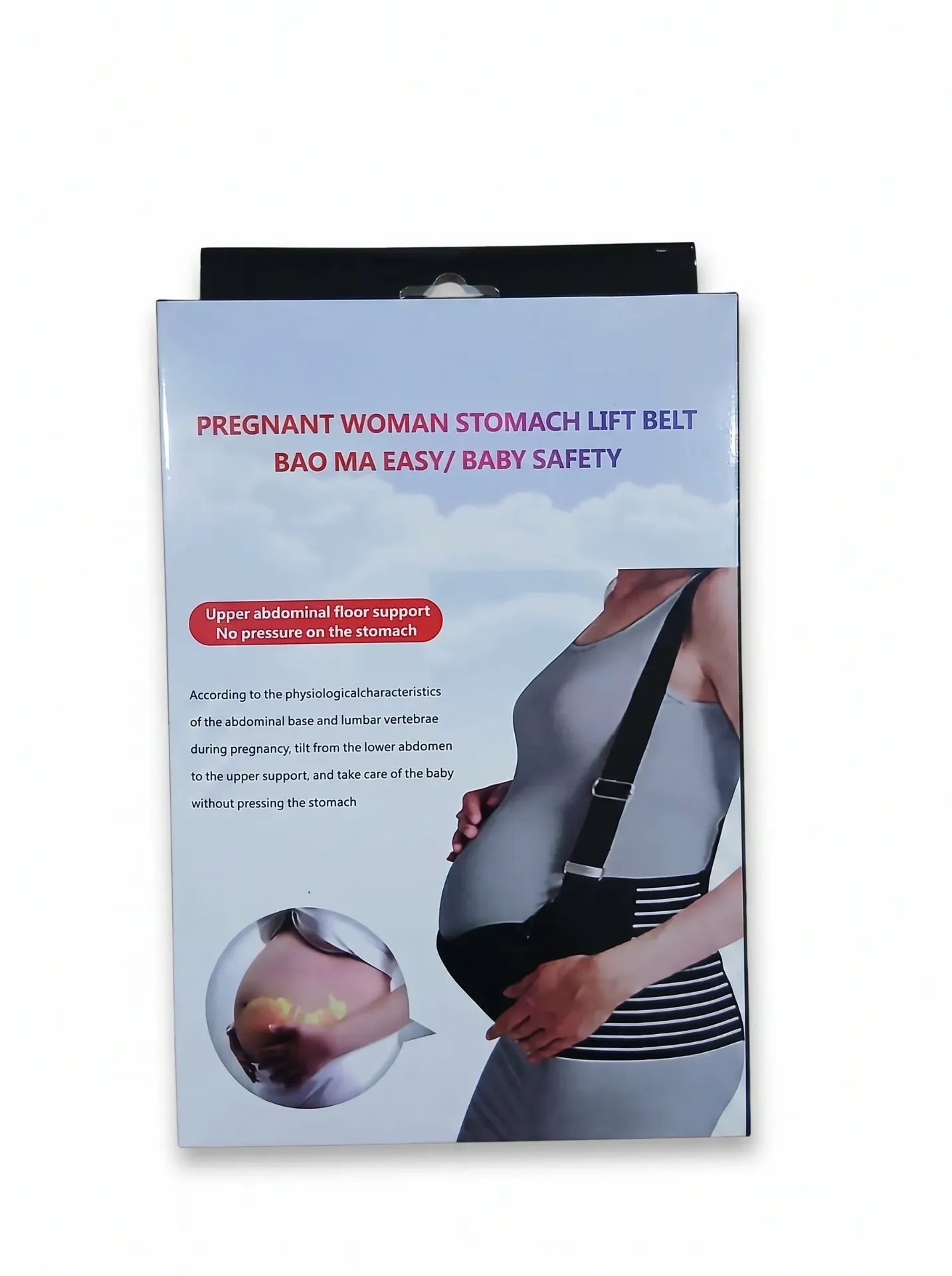 Ceinture Grossesse Femme Enceinte, Bandeau Maternité de Soutien L , XL , XXL (L)