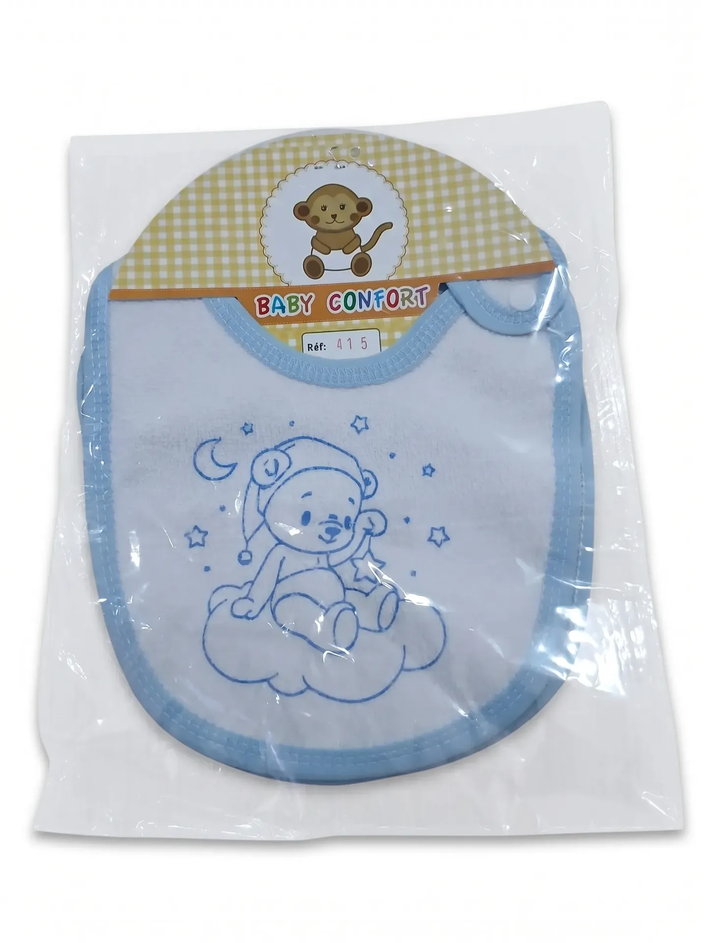 Lot de 2 Bavoirs Bébé Baby Confort Bleu