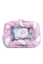 Réducteur de lit pour bébé 3 couleurs disponible Rose/Gris/Beige 0m+