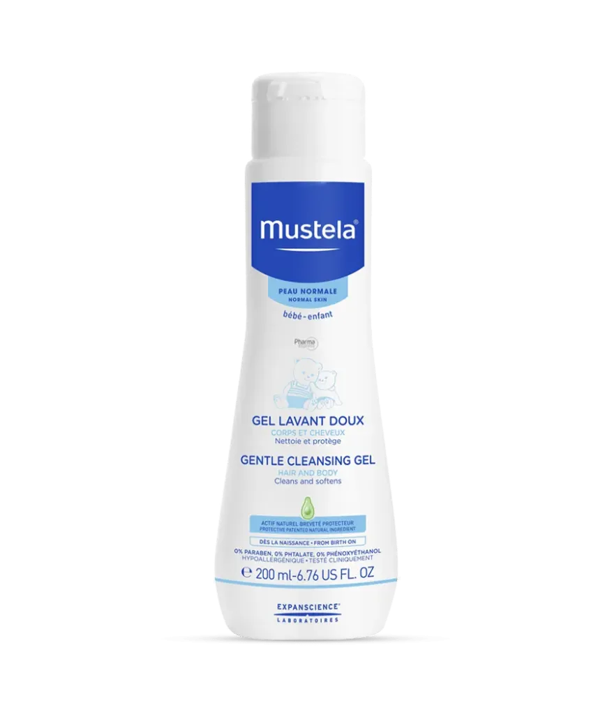 Mustela - Gel Lavant Doux Bébé / Enfant à l'avocat BIO  200ml