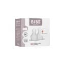 Bibs Lot de 2 tétines rondes en Silicone à débit moyen pour biberons 2m+