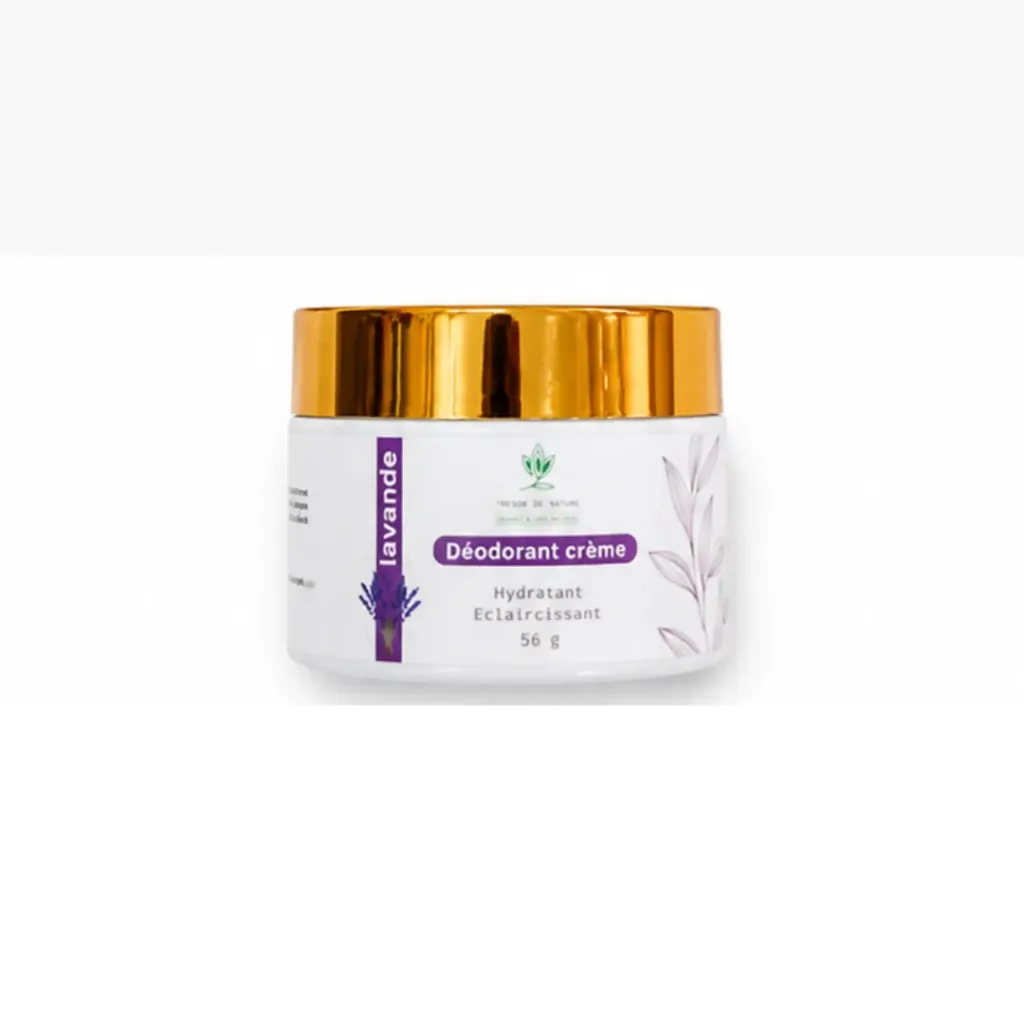 Déodorant Crème Pour Femmes Enceintes et allaitantes a la Lavande 100% Natural  | Trésor de nature 50g
