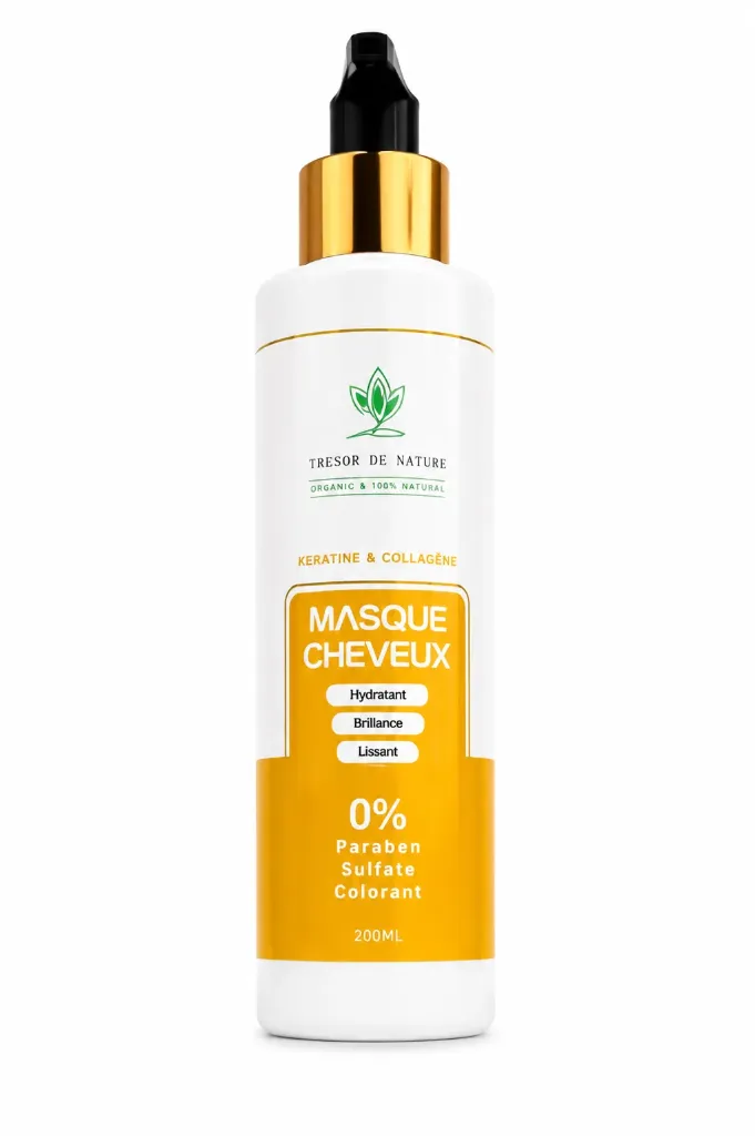 Masque Cheveux Pour Femmes Enceintes et allaitantes 100% Natural | Trésor de nature 200ml